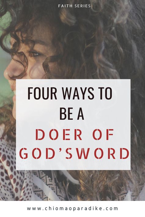 How can I do God’s word? What does it mean to be a hearer and a doer of the word? How to be a good disciple. Living a godly life. Knowing God as father The Book Of James, Doers Of The Word, Book Of James, Better Habits, Godly Life, Favorite Scriptures, Bible Study Lessons, Biblical Studies, Bible Lessons For Kids