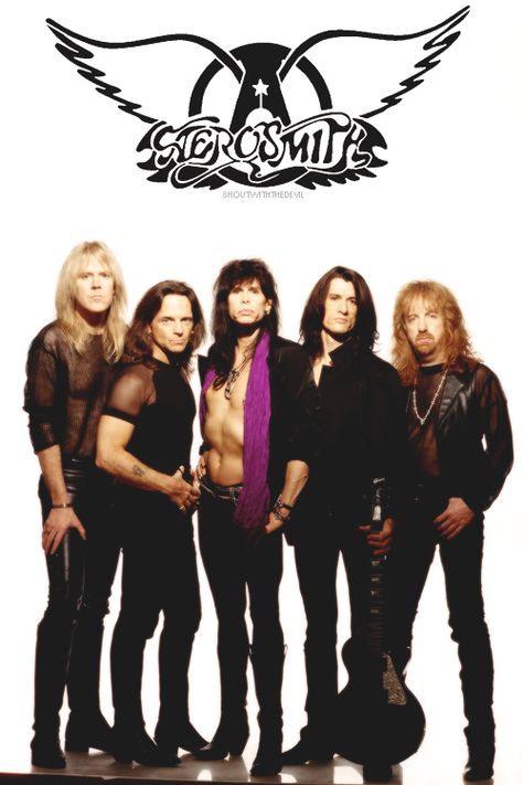 Aero Smith, Joe Perry, Best Rock Bands, School Of Rock, Band Rock, Steven Tyler, Rock Groups, Stage Costume, Best Rock