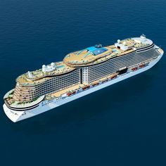 Cruise Ship Design, Cruse Ship, Cruise Ship Pictures, Ncl Cruise, Liner Design, Royal Cruise, Crystal Cruises, Best Cruise Ships, Cruise Pictures