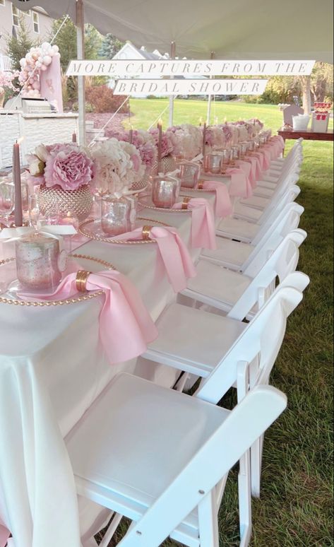 Pink Party Tables, Unique Event Decor, Event Planning Branding, Pink Sweet 16, Sweet Sixteen Birthday Party Ideas, Quince Decorations, Dinner Party Decorations, Birthday Goals, Graduation Party Themes