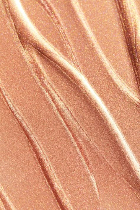 Makeup Texture Photography, Makeup Asthetic Background, Makeup Texture, Iphone Wallpaper Texture, Cosmetic Brands, Shimmer Body Oil, Lipstick Brush, Peach Aesthetic, Texture Inspiration