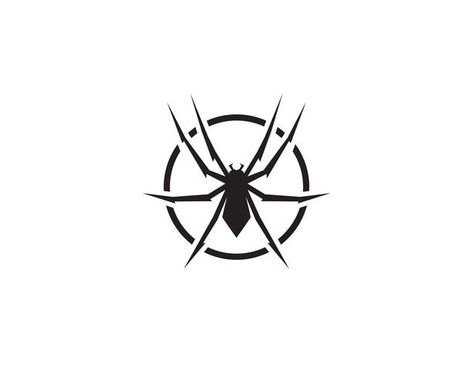 Spiderman Logo Design, Spiderman Logo Ideas, Spider Man Logo Design, Spidey Logos, Spider Logo Ideas, Spiderman Spider Logo, Warning Tattoo, Spider Logo Design, Spider Vector