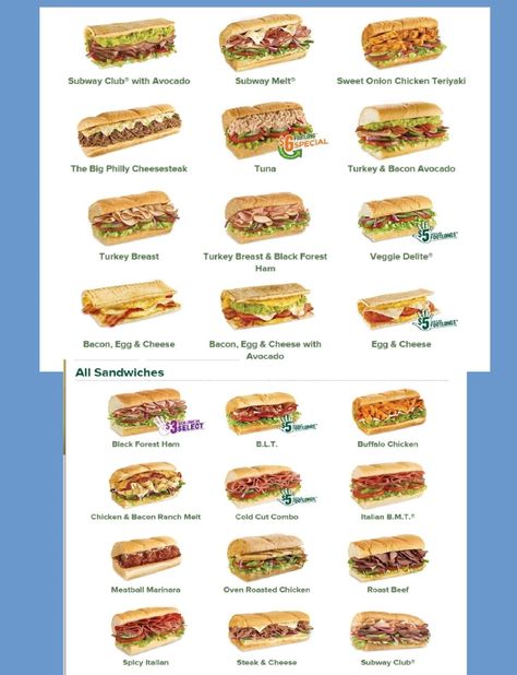 Food: fruit, vegetables, sandwiches | English 4 Me 2 Vegetables Sandwiches, Sandwich Names, Subway Sandwiches, Sandwich Menu, Subway Sandwich, Penn Station, Food Truck Business, Fruits Photos, Onion Chicken