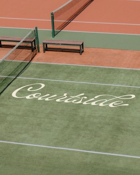 Aesthetic Tennis, Tennis Core, Logo Design Vintage, Country Club Aesthetic, Content Aesthetic, Tennis Aesthetic, Tennis Party, Ball Aesthetic, Pickleball Court