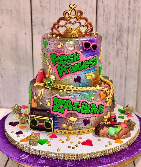 Freaknik Theme Party, Freaknik Cake Ideas, Freaknik Cake, 90s Sweet 16 Party Ideas, Proud Family Birthday Party, Freaknik Decorations, Freaknik Birthday Party, 90s Bday Cake, Freaknik Party Decorations