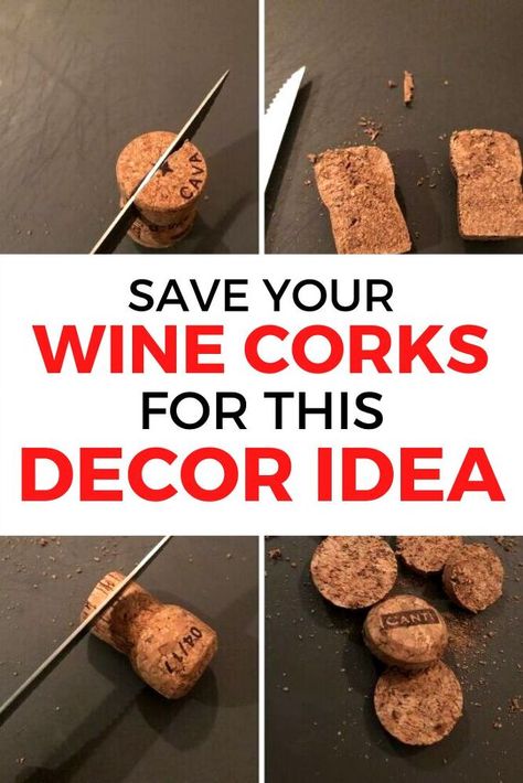 Do you find yourself having a lot of wine or champagne corks lying around suddenly? Check out this cute centerpiece or small planter idea you can make easily. #diy #winecork #crafts Wine Cork Centerpiece, Cheap Table Decorations, Small Space Inspiration, Diy Centerpiece, Cheap Table, Easy Decor, Champagne Corks, Centerpiece Wedding, Budget Home Decorating