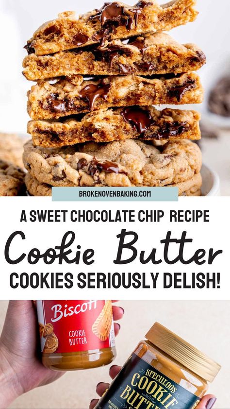 The addition of cookie butter to this cookie recipe enhances the classic cookie flavor of these cookie butter cookies even more than they already have. Also, I threw in some graham cracker pieces to give these soft treats a little bit of a crunch! These cookie butter cookies with chocolate chips are going to change the way you think about chocolate chip cookies. You can also store the cookies in the freezer after baking and thaw them out before eating them, or you can nuke them for 30-60s. Trader Joes Cookie Butter Cookies Recipe, Chocolate Chip Cookie Butter Cookies, Trader Joe’s Cookie Butter Cookies, Trader Joe Cookie Butter Recipes, Cookie Butter Cookies Trader Joes, Trader Joes Cookie Butter Recipe, Trader Joe’s Chocolate Chip Cookies, Trader Joe’s Cookie Butter Recipes, Trader Joe’s Cookie Butter