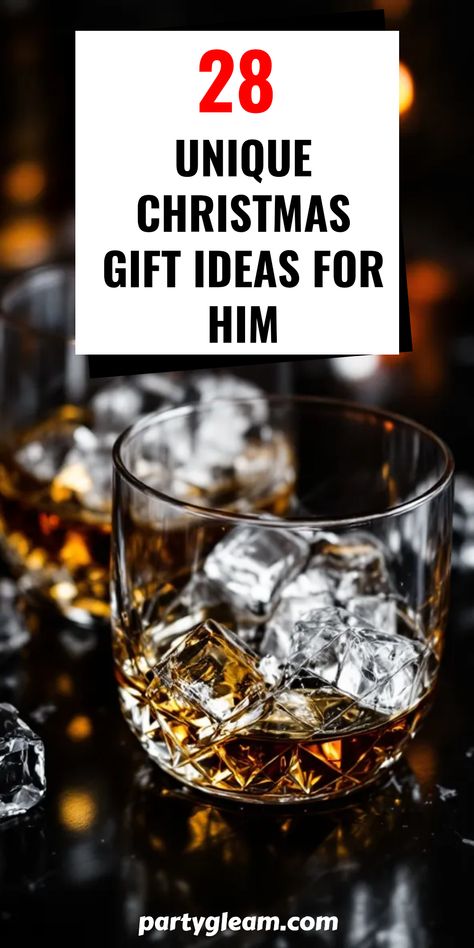 Searching for exciting Christmas gift ideas for that special guy in your life? Whether he sips coffee on weekends, enjoys the great outdoors, or is a tech enthusiast, we’ve got the ideal suggestions for you! Discover handy lists with all the top gifts he would absolutely treasure. Whether it’s practical tools or quirky gadgets, unique whiskey glasses or crafting experiences, browsing through our selection will give you plenty of inspiration. This holiday season, spoil him with a gift he'll truly cherish! Guinness Gift Basket, Fun Gifts For Men Christmas, Whiskey Gift Ideas, Gifts For Whiskey Lovers, Whiskey Gifts For Men, Christmas Gift Ideas For Him, Unusual Gifts For Men, Unique Christmas Gift Ideas, Tech Enthusiast