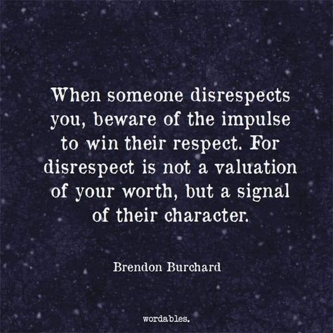 Total disrespect from the narc over and over and over. Every lie was a form of disrespect. Every infidelity was a form of disrespect. Yes, a reflection of her lack of character, her manipulating ways and her constant lying to everyone around her. Those around her really just have NO IDEA how much she lies to them. And yes, I have the proof of the lies in writing. Entitlement Quotes, Good Therapist, Disrespect Quotes, Disrespectful People, Tolerate It, Brendon Burchard, Healing Words, Open Minded, Write It Down