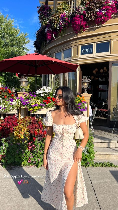 Summer Maxi Dress Aesthetic, 20th Bday Outfit Ideas, Italian Summer Dress Aesthetic, Maxi Dress Italy Aesthetic, H&m Summer Maxi Dress For Brunch, Italian Summer Aesthetic Outfit Beach, Hoi An Tailor, Eurotrip Outfits, French Girl Aesthetic