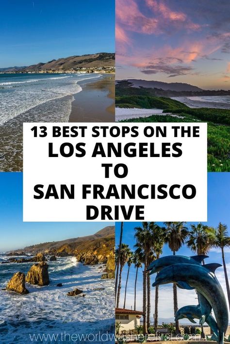 Los Angeles Road Trip, San Francisco Road Trip, Pch Road Trip, California Coast Road Trip, California Roadtrip, California Road Trip, West Coast Road Trip, California Vacation, Us Road Trip