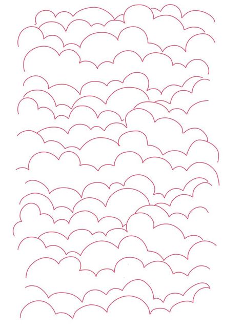 Tattoo Cloud Stencil, Cloud Tattoo Stencil Outline, Cloud Tattoo Outline, Filler Tattoo Ideas Backgrounds, Cloud Tattoo Sleeve Backgrounds, Background Shading Tattoo Ideas, Tattoo Template Printables, Cloud Filler Tattoo Backgrounds, Tattoo Sleeve Stencils