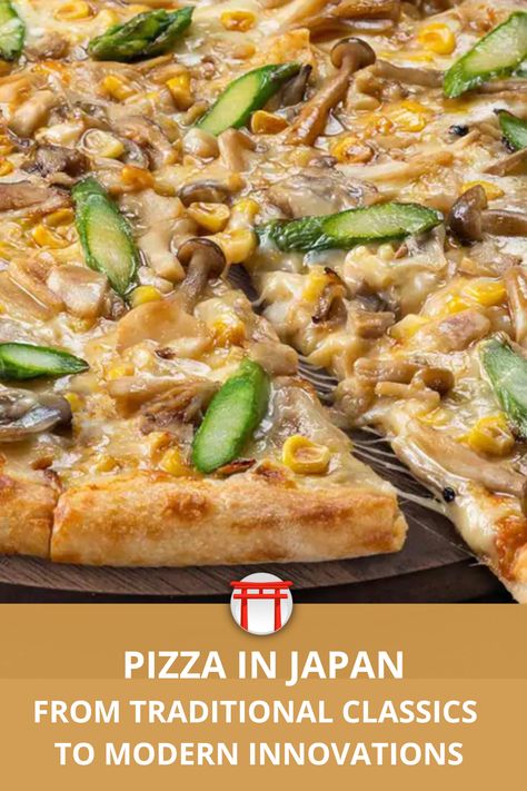 Chinese Pizza Recipe, Japanese Pizza Recipe, Unique Pizza Toppings, Chinese Pizza, Japanese Pizza, Traditional Italian Recipes, Crossant Recipes, Naples Pizza, New Food Trends