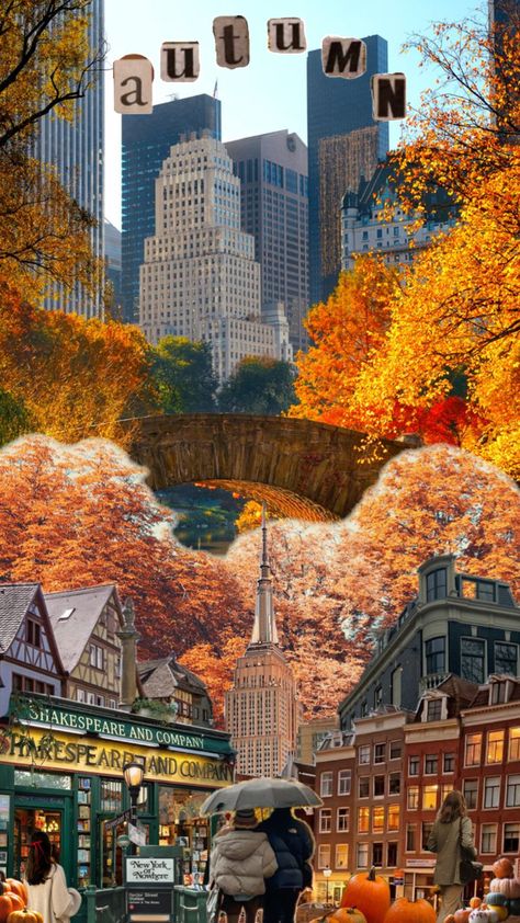 #fall #autumn #aesthetic #vibes Wallpaper Nyc, New York November, Fall Autumn Aesthetic, November Wallpaper, Aesthetic Vibes, Autumn Aesthetic, Fall Wallpaper, Fall Autumn, New York