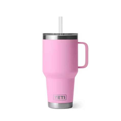 Pink Yeti, Mug With Straw, Yeti Coolers, The Last Straw, Yeti Cup, Camp Furniture, Drinkware Accessories, Yeti Rambler, Reusable Straw