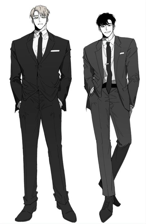 Fashion Sketches Men, Suit Drawing, Man Sketch, Mens Fashion Illustration, Couple Poses Reference, Boy Drawing, Architecture Drawing Art, Figure Drawing Reference, Manga Boy