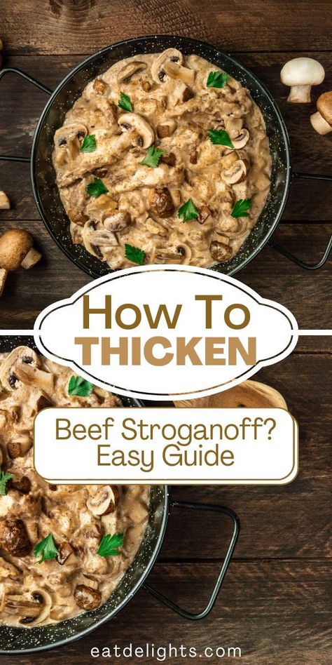 Beef stroganoff is probably one of the best-known Russian dishes that has spread across many lands. To thicken any occasion stew or sauce, you simply need to find ingredients that can be added to thicken it without changing the flavor. To do this, you need to have a little understanding of how things thicken and what ingredients can do this. In this article, we will cover various ways to thicken and serve beef stroganoff. Beef Stroganoff Sauce, Best Beef Stroganoff, Russian Dishes, Beef Stroganoff Easy, Beef Fillet, Stroganoff Recipe, Yummy Casseroles, Beef And Noodles, Beef Stroganoff