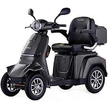 GRAVIS Mobility Scooter 4-Wheel Senior Mobile Veleco Electric Scooter 1000 W (Grey) : Amazon.de: Health & Personal Care Lockable Storage, Scooters For Sale, Reverse Gear, Uk Brands, Motor Scooters, Mobility Aids, 3rd Wheel, Mobility Scooter, Riding Lawnmower