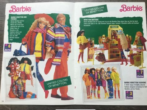 United Colors Of Benetton 80's, Barbie Benetton, Collector Barbie, Ken Dolls, Barbie Costume, Barbie Vintage, Ken Doll, Barbie Collector, United Colors Of Benetton