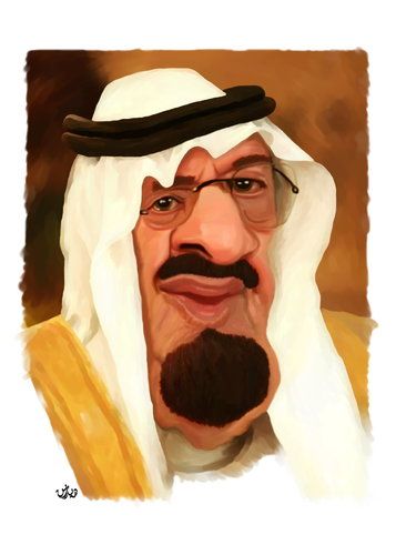 Abdullah Abdulaziz (medium) Abdul Majeed Abdullah, Abdul Samad Al Qurashi, People Cartoon, King Abdullah, Caricatures, The King, Portrait Tattoo, Famous People, Snow White