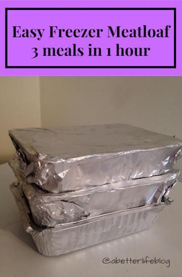 Freezer Meatloaf Make Ahead, Freezer Meatloaf, Dinner Sides Recipes, Mastered It, Make Ahead Freezer Meals, Crock Pot Freezer, Catering Food, Freezer Cooking, Meatloaf Recipes