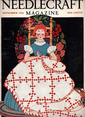 Barbara Brackman's MATERIAL CULTURE: Ladder Back Chairs Quilt Books, Art Deco Illustrations, Quilting Digest, Red And White Quilts, Arts Magazine, Vintage Sewing Machines, Old Magazines, Quilting Techniques, Patch Quilt