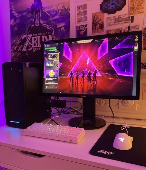 Valorant Gaming Aesthetic, Valorant Pc Setup, Gaming Youtuber Aesthetic, Valorant Gaming Setup, Gaming Astethic, Gaming Pc Aesthetic, Girl Gamer Aesthetic, Valorant Setup, Pc Gamer Aesthetic