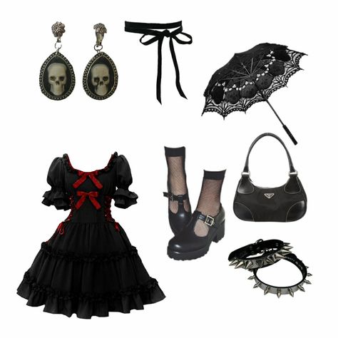 Vampire Style Aesthetic, Vampire Aesthetic Clothes, Gothic Vampire Aesthetic Outfit, Vampire Aesthetic Fashion, Goth Vampire Outfit, Perky Goth Outfits, Vampire Style Outfits, Victorian Vampire Outfit, Vampire Fashion Aesthetic