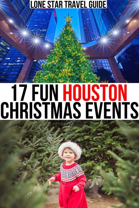 Houston Christmas, Beautiful Christmas Lights, Christmas Tree Farms, Houston Travel, Things To Do In Houston, Texas Theme, Explore Texas, Texas Adventure, Christmas Things To Do