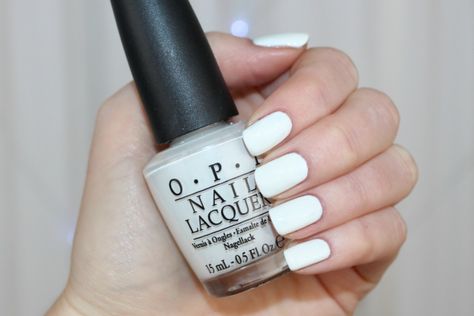 OPI Alpine Snow - http://pinkparadisebeauty.blogspot.co.uk/2016/11/the-top-10-opi-shades-every-girl-should.html Opi Alpine Snow Vs Funny Bunny, Opi Shades, Opi Alpine Snow, Funny Bunny, Opi Nail Lacquer, Funny Bunnies, Nail Lacquer, Every Girl, Nail Ideas