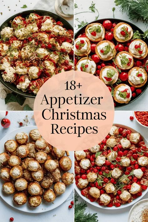 Elevate your holiday gatherings with these quick and festive Christmas appetizer recipes! Perfect for parties these tasty bites will impress your guests. Ideas include savory cheese platters flavorful dips delightful shrimp cocktails and cozy stuffed mushrooms. Celebrate the season with easy treats everyone will love at your festive table! Christmas Appetizers Party Finger Foods, Christmas Finger Food Ideas For Parties, Finger Food Ideas For Parties, Finger Foods Christmas, Christmas Side Dishes Recipes, Christmas Finger Food Ideas, Christmas Appetizers Recipes, Christmas Finger Food, Christmas Eve Dinner Ideas