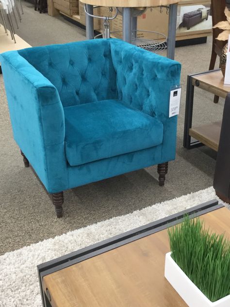 Love my turquoise chair! Turquoise Chair, Sitting Chair, Tub Chair, My Favorite Things, Favorite Things, Accent Chairs, Couch, Turquoise, Sofa