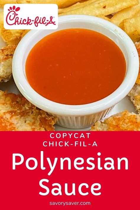 Polynesian Sauce Recipe, Chick Fil A Copycat, Chicken Dipping Sauce, Chick Fil A Recipe Copycat, Chick Fil A Recipe, Polynesian Sauce, Pollo Tropical, Copycat Food, Dipping Sauces For Chicken