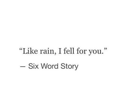 I fell for you Six Word Story, Cheesy Quotes, Six Words, Insta Captions, Bio Quotes, Instagram Quotes Captions, Caption Quotes, Aesthetic Words, Pick Up Lines