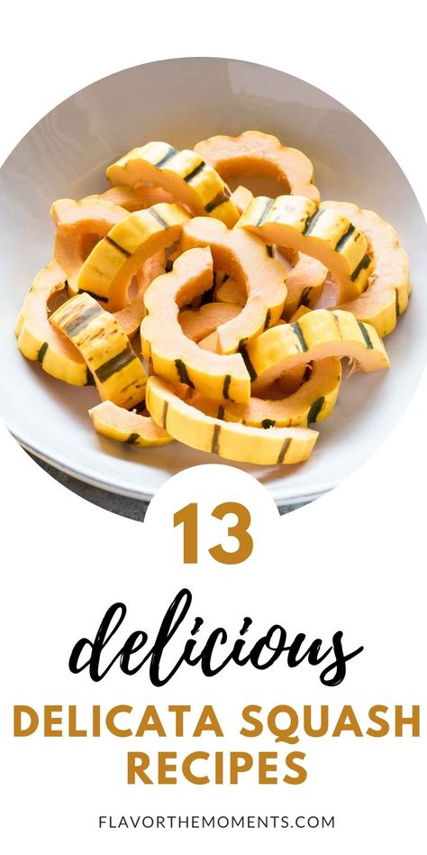 Delicata Squash Recipe Soup, Celebration Squash Recipe, Recipes For Delicata Squash, Gray Squash Recipes, Heirloom Squash Recipes, Delectica Squash Recipe, Stripetti Squash Recipes, Delicate Squash Recipes, Delica Squash