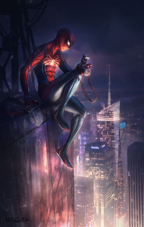 ArtStation - Spiderman , Hakob Minasian Every Spider Man, Image Spiderman, Ultimate Spider Man, Spiderman Ps4, Spectacular Spider Man, Spiderman Artwork, Avengers Wallpaper, Marvel Comics Wallpaper, Marvel Spiderman Art