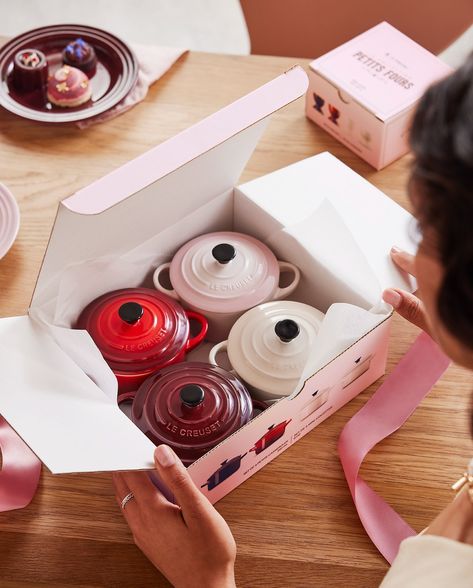 Le Creuset celebrates the radiant joys of motherhood with a brand new, Mother's Day collection! 🌸 Shop the stunning new arrivals online via the link in bio, or in-store at Queen Street, Auckland. #lecreuset #mothersdaycollection #giftingideas #smithandcaugheys Mini Le Creuset, La Creuset, Le Creuset Mini Cocotte, Le Creuset Set, French Sweets, Storing Spices, Le Creuset Cookware, Ceramic Molds, Individual Servings