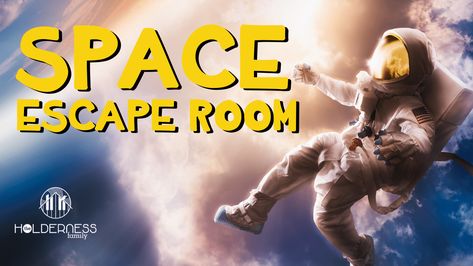 This educational escape room is all about space, planets, and astronauts that the whole family can play. It is best suited for anyone ages 8 and up. Middle School Space Activities, Space Themed Escape Room, Space Escape Room, Astronomy Games, Grade 9 Science, Summer School Themes, Holderness Family, Scout Meeting Ideas, Steam Night