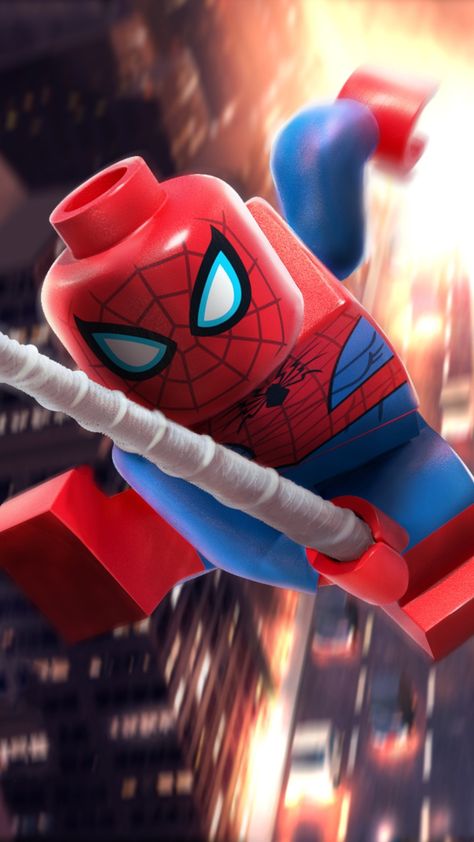 Lego Spider Man, Lego Spider, Lego Poster, Lego Spiderman, Art Spiderman, All Spiderman, Lego Wallpaper, Whatsapp Wallpapers Hd, Lego Marvel Super Heroes