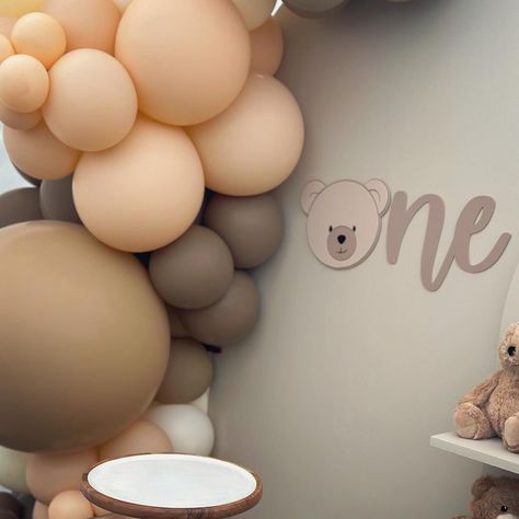 Beary First Birthday celebrations with a custom Teddy Sign and the cutest piece to date a custom acrylic matching bunting ! Beary First Birthday, Event Business, Business Signage, Acrylic Cake Topper, Custom Backdrop, Baby Party, Birthday Celebrations, 1st Bday, Baby Birthday