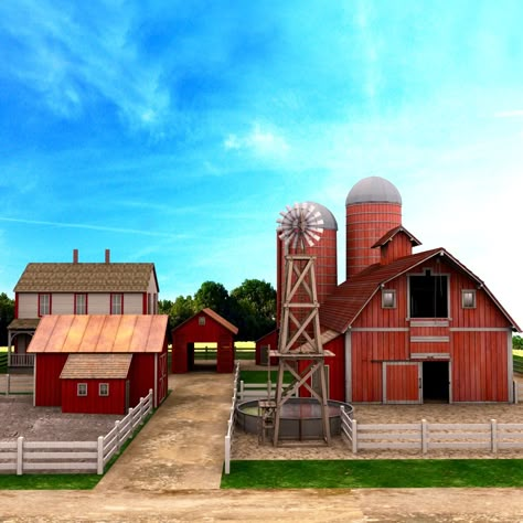 Farm Scenery, Farm Lifestyle, Farm Boys, Farm Buildings, Farm Barn, Farms Living, Farm Stay, Old Farmhouse, Red Barns