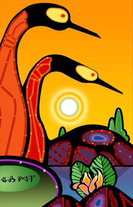 Hope Springs Eternal >>> Original Paintings - Stardreamer - Ritchie Sinclair - Canada - Canadian Native Art Spirit - Woodland Art - Thunderbird Art - Morrisseau Protege Thunderbird Art, Hope Springs Eternal, Woodland Art, Historical Background, Native Design, Visionary Art, Indigenous Art, Native Art, Birds Painting