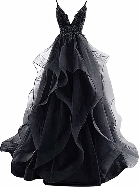 2000 Dresses, Poofy Prom Dresses, Prom Dresses Long Black, Masquerade Ball Gowns, Prom Dress For Teens, Prom Dresses Ideas, Masquerade Prom, Backless Evening Gowns, Poofy Dress