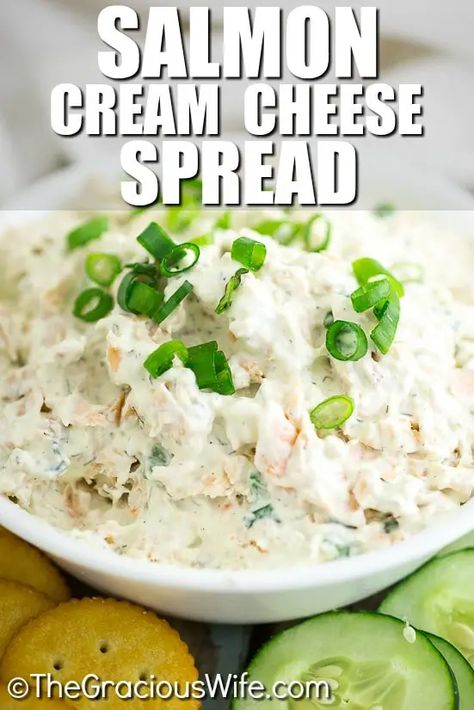 Dip For Parties, Wife Recipes, Salmon Dip Recipes, Cream Cheese Spread Recipes, Football Recipes, Cheese Spread Recipes, Salmon Spread, Salmon Appetizer, Cheese Dips