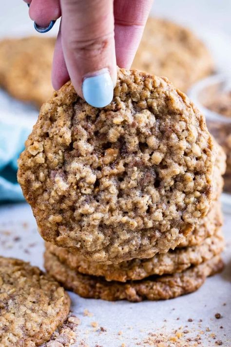 Oatmeal Toffee Cookies - Crazy for Crust