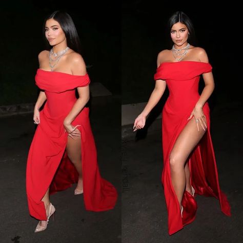 Kylie Jenner Red Dress, Turkish Actors, Kylie Jenner, Red Formal Dress, Nasa, Random Stuff, One Shoulder Formal Dress, Red Dress, Actors