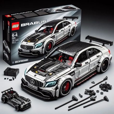 Lego Mercedes, Lego Room Decor, Lego Sports, Cls 63, Mercedes Brabus, Best Lego Sets, Cls 63 Amg, Sneakerhead Room, Boys Game Room