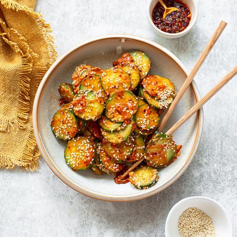 Peanut Chili Crisp Cucumber Salad