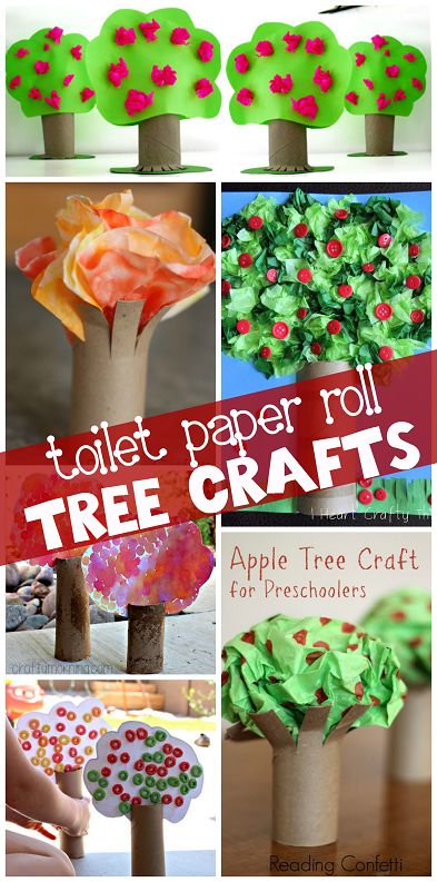 Toilet Paper Roll Tree Crafts for Kids to Make (Find apple trees, fall trees, jungle trees, and more!) #cardboard tubes | CraftyMorning.com Toilet Paper Roll Tree, Toilet Paper Trees, Paper Tree Craft, Tree Crafts For Kids, Jungle Trees, Paper Towel Crafts, Fall Trees, Apple Trees, Toilet Paper Roll Crafts