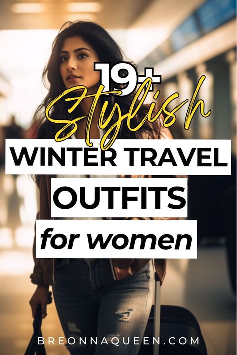 Don't sacrifice style for warmth this winter. Check out these 20+ winter travel outfit ideas for women that will keep you looking your best. #traveloutfitideas #winterstyle #womensclothing Work Travel Outfit, Winter Travel Wardrobe, Travel Outfits Women, Business Travel Outfits, Winter Outfit Ideas For Women, Travel Outfits For Women, Best Travel Outfits For Women, Business Casual Outfits Winter, Winter Vacation Outfits